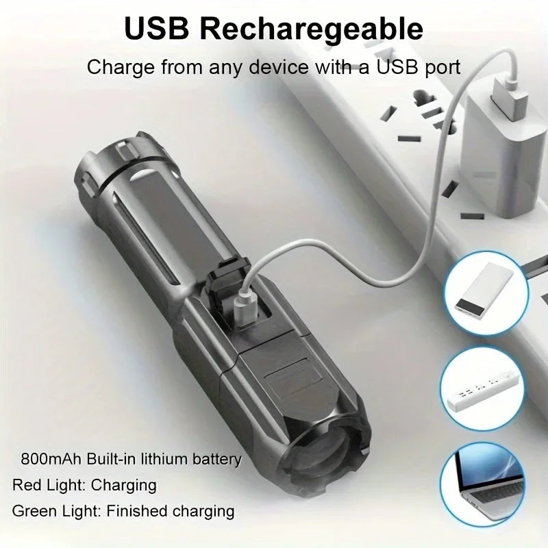 Laser Flash – Ultra-Bright 10,000 Lumen Flashlight